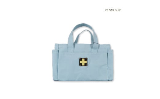 木の庄帆布 ミルクトートバッグ K-KHG-MT02T #23 SAX BLUE - 日常からゴルフのラウンドまで幅広く使えるトート大阪府東大阪市48000衣類・装飾品・工芸品鞄・バッグ