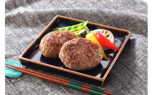 <大山物語>氷温R熟成 鳥取和牛×大山豚手造りハンバーグ 100g×6鳥取県米子市10000肉加工肉(ハム・ソーセージ等)