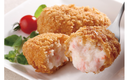 【境港産ずわいがに配合】山陰ごほうびカニクリームコロッケ 80g×4個×3 (計12個) 冷凍 レシピ付き鳥取県米子市10000魚介・海産物カニ