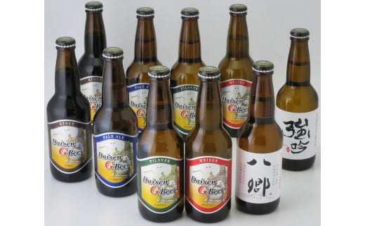 「大山Gビール 飲み比べ10本セット」 YG−10鳥取県米子市20000酒・アルコールビール・発泡酒
