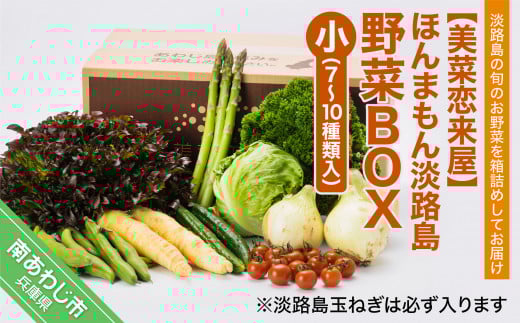 【美菜恋来屋】ほんまもん淡路島野菜BOX(小)兵庫県南あわじ市10000野菜・きのこその他 野菜