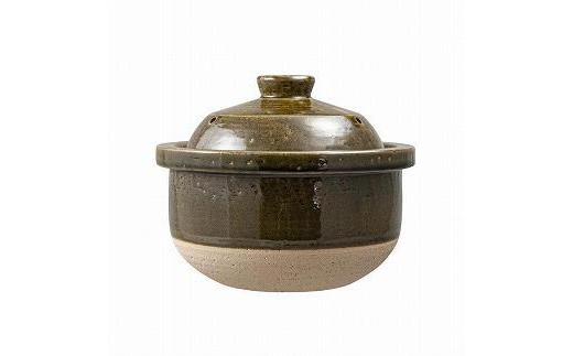 かまど名人carino 3合炊き 織部(緑)滋賀県甲賀市44000衣類・装飾品・工芸品その他 装飾品・工芸品