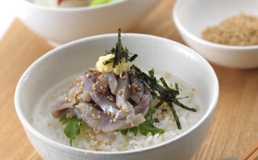 牧島流 鰺 (アジ) 茶漬け 塩味 12食入 (3食入×4袋) 真アジ 真あじ 真鯵 お茶漬け長崎県長崎市14000魚介・海産物鮮魚