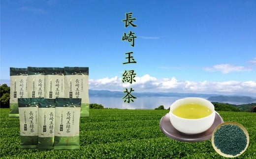 ふくよかな味わい 長崎玉緑茶緑印 (100g×7本) 詰め合わせ 緑茶 お茶 茶 長崎県産 国産 九州 長崎長崎県長崎市13000お茶・飲料お茶
