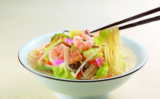 【全6回定期便】長崎ちゃんぽん・皿うどん揚麺 各8人前 / 計48人前 (8人前×6回) ちゃんぽん チャンポン 麺類 みろくや 長崎県 長崎市 長崎ちゃんぽん長崎県長崎市113000麺うどん