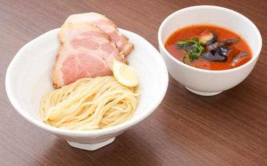 【全12回定期便】トマトつけ麺 4食セット / 自家製生麺 つけ麺 スープ付き トマト 麺 つけめん 冷凍 ラーメン 長崎県 長崎市長崎県長崎市190000麺ラーメン