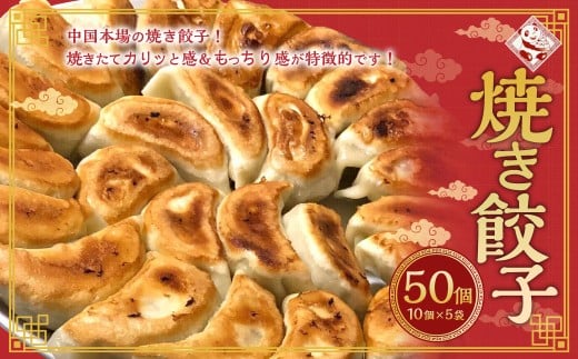 焼き餃子 10個×5袋 計50個 / 餃子 ぎょうざ ギョーザ 中華 惣菜 冷凍 長崎長崎県長崎市14000鍋セット・総菜・加工食品総菜