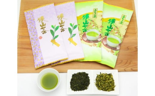 狭山市茶業協会特選 狭山茶詰合せ 4袋 セット 深蒸茶×2 くき茶×2 | 深蒸茶 くき茶 お茶 狭山茶 茶 日本茶 緑茶 飲み物 コク 香り ギフト 贈答 プレゼント 狭山市茶業協会 埼玉県 狭山市埼玉県