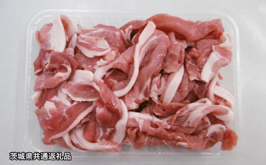 【茨城県共通返礼品】ローズポーク切落し 2kg 豚肉茨城県神栖市15000肉豚肉