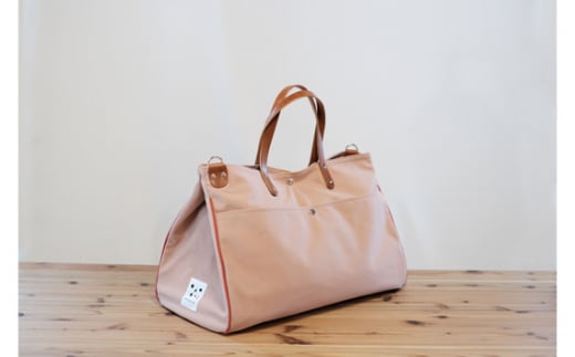 No.084 WATAKUMI BOSTON BAG ピンクレンガ(L) / ボストンバッグ カバン 愛知県愛知県阿久比町51000衣類・装飾品・工芸品鞄・バッグ