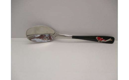 ステンレス製カレースプーン(漆蒔絵)【鯉A】 FC022021新潟県燕市22000雑貨・日用品食器・グラス