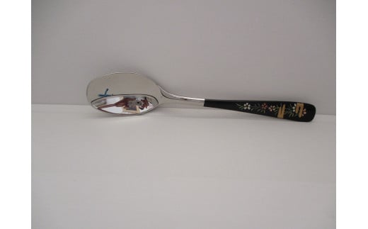 ステンレス製カレースプーン(漆蒔絵)【桜】 FC022024新潟県燕市22000雑貨・日用品食器・グラス