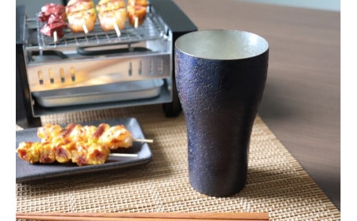 鎚起銅器職人とのコラボタンブラー「WABISABI」〜和・美・咲味〜【咲味】(ブルー) FCCS060008新潟県燕市60000雑貨・日用品食器・グラス