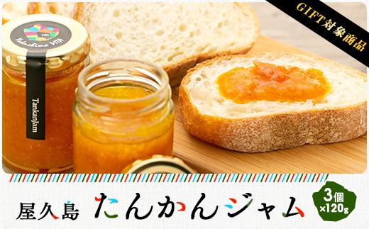 【ギフト用】屋久島たんかんジャム3個セット鹿児島県屋久島町13000鍋セット・総菜・加工食品ジャム・はちみつ