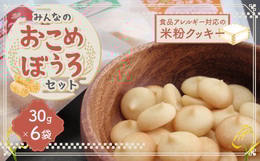 みんなのおこめぼうろセット AC07滋賀県愛荘町9000菓子・スイーツ焼き菓子