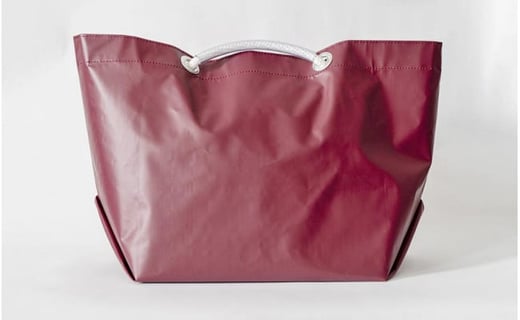 市場 TOTE でお買い物 <マルーン> トートバッグ北海道小樽市45000衣類・装飾品・工芸品鞄・バッグ