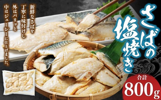 さばの塩焼き 合計800g北海道小樽市10000魚介・海産物その他 魚介・海産物
