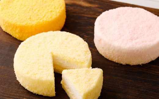 【4回定期便】 北海道フロマージュ 3種セット (プレーン ・ アップル ・ メロン) 約1.05kg (約350g×3個) (計約4.2kg) 3種類 林檎 りんご リンゴ フロマージュ クリームチーズ ケーキ 洋菓子