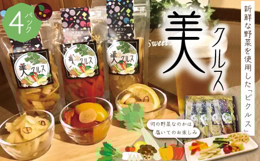 R5-373.お野菜の美味しさを引き出したピクルス「美クルス」高知県四万十市12000鍋セット・総菜・加工食品漬物・梅干・キムチ