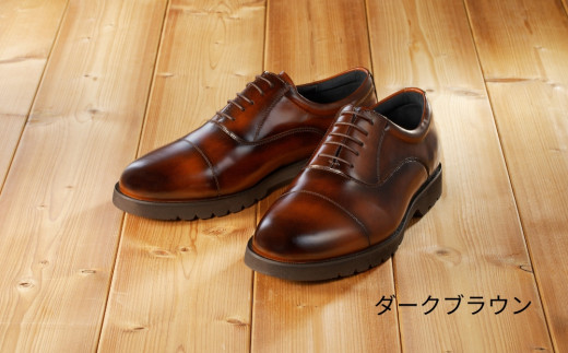 【匠の靴】超軽量 幅広6E本革ビジネスシューズTT-23G (サイズ:26.5cm カラー:ダークブラウン)東京都台東区84000衣類・装飾品・工芸品靴・履物