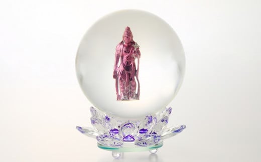 紫色の18金パープルゴールド観音像 (大) | 仏像 工芸品 置物 桐箱 K18 ギフト 贈り物 プレゼント東京都台東区1323000衣類・装飾品・工芸品その他 装飾品・工芸品