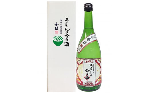 金陵 うどんに合う酒 純米【L-6】香川県多度津町7000酒・アルコール日本酒