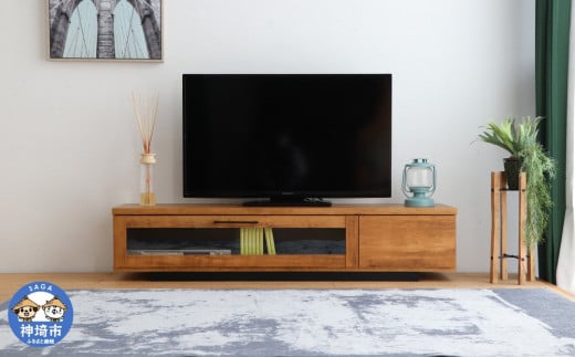 アダムロ 140ローボード LBR 【テレビ台 テレビ TV ローボード リビング用 収納家具 AV機器収納 国産】(H060665)佐賀県神埼市83000衣類・装飾品・工芸品その他 装飾品・工芸品
