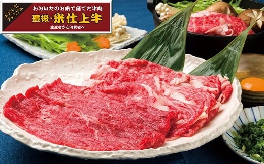 【スピード発送】 豊後・米仕上牛ロース・もも肉すき焼きセット 600g大分県豊後高田市20000肉牛肉