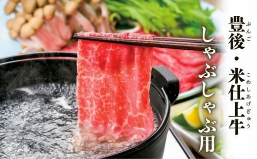 【スピード発送】 豊後・米仕上牛しゃぶしゃぶ 食べ比べセット 500g大分県豊後高田市17000肉牛肉