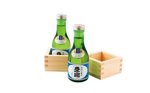 豊の関(180ml)2本&木枡2個付きセット【豊後高田市限定】大分県豊後高田市6000酒・アルコール日本酒