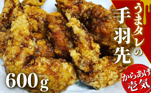 うまタレ付 手羽先 600g 【 からあげ 壱気 】大分県豊後高田市6000肉鶏肉