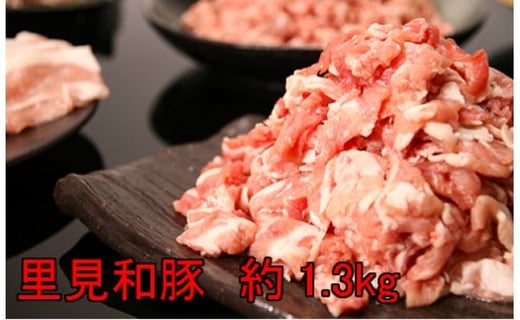 里見和豚 良い肉ライト(総量1.3kg) mi0017-0026千葉県南房総市13000肉豚肉