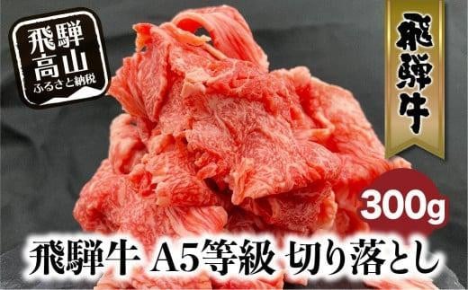 【1月発送】飛騨牛 A5等級 切り落とし  小間切れ A5ランク A5 5等級 肉  黒毛和牛 ブランド牛 300g 飛騨高山 ながせ食品 FH001VC01岐阜県高山市6000肉牛肉