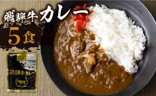 【3月発送】飛騨牛カレー (5袋) ビーフカレー 飛騨牛 カレー レトルトカレー  簡易包装 ふるさと清見  DC005VC03岐阜県高山市5000鍋セット・総菜・加工食品総菜
