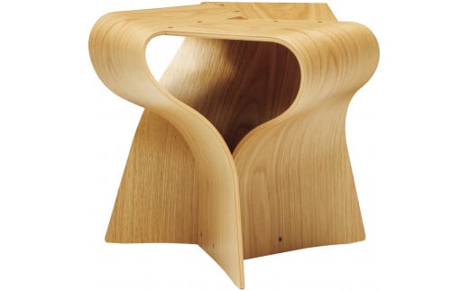07-19-020 マッシュルームスツール(ナラ/ナチュラル)山形県天童市253000衣類・装飾品・工芸品その他 装飾品・工芸品