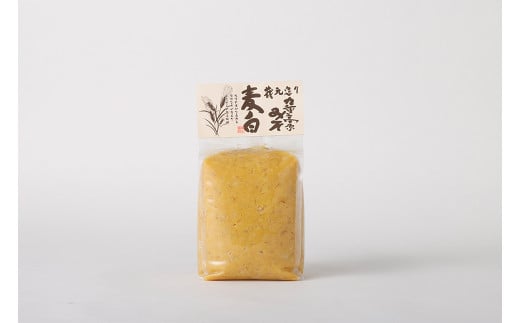 九重高原みそ (麦白粒)1kg×4袋 計4kg 麦白粒 味噌大分県九重町14000調味料・油味噌