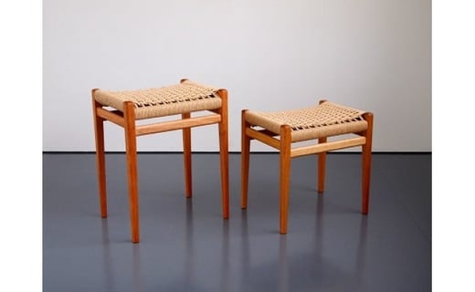 ペーパーコードスツール(クルミ/Lサイズ/カナコ編み)北海道東川町120000衣類・装飾品・工芸品その他 装飾品・工芸品