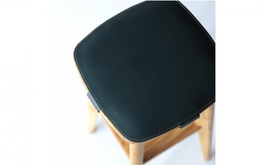 〈luonto〉ロースツール 座面カラー:ネイビー北海道東川町195000衣類・装飾品・工芸品その他 装飾品・工芸品