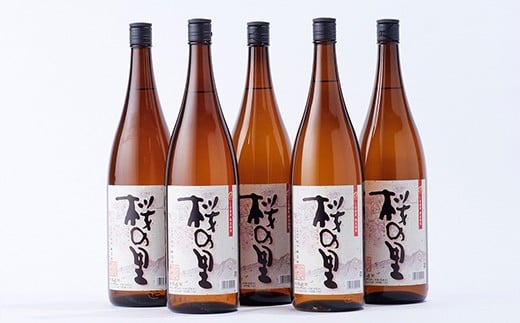 球磨焼酎 桜の里 1.8L 5本熊本県人吉市36000酒・アルコール焼酎
