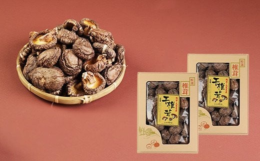 熊本県人吉・球磨産 乾椎茸 どんこ 箱詰 170g×2箱セット 計340g熊本県人吉市24000調味料・油だし