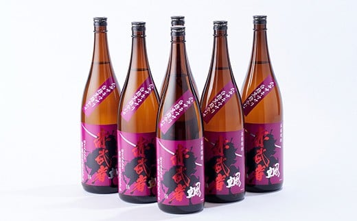 『赤武者 』 1,800ml 6本 ムラサキマサリ仕込 芋焼酎熊本県人吉市58000酒・アルコール焼酎