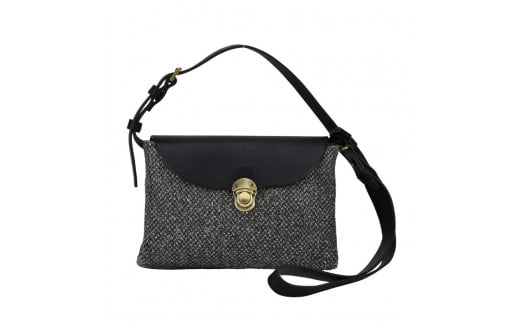 豊岡鞄 カルド フラップミニショルダー(グレー)兵庫県豊岡市81000衣類・装飾品・工芸品鞄・バッグ