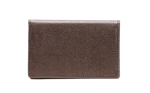 【豊岡財布】 craftsmanship バレキ名刺入れ(CW003)(チョコ)兵庫県豊岡市44000衣類・装飾品・工芸品財布