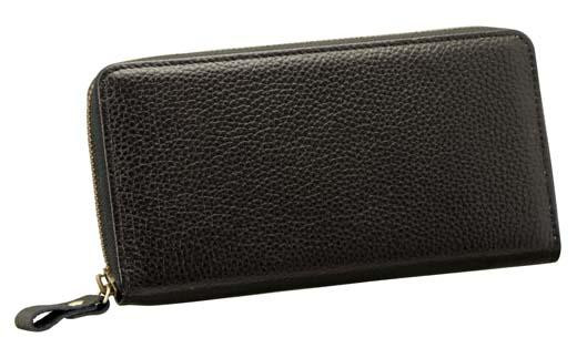 豊岡工房 牛革コインが分けられる長財布(3774-01)ブラック兵庫県豊岡市47000衣類・装飾品・工芸品財布