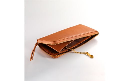 【豊岡財布】anti-mode style OLIVE Long Wallet(AW600)タン兵庫県豊岡市97000衣類・装飾品・工芸品財布