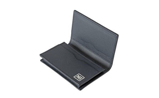 豊岡財布 本革名刺入れ(ネイビー)兵庫県豊岡市92000衣類・装飾品・工芸品その他 装飾品・工芸品