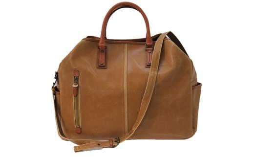 レトロ ボストンバッグ(No.1595-24) キャメル兵庫県豊岡市125000衣類・装飾品・工芸品鞄・バッグ