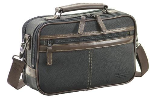 ブレリアス 横型取っ手付ショルダー(16429-01)クロ兵庫県豊岡市52000衣類・装飾品・工芸品鞄・バッグ