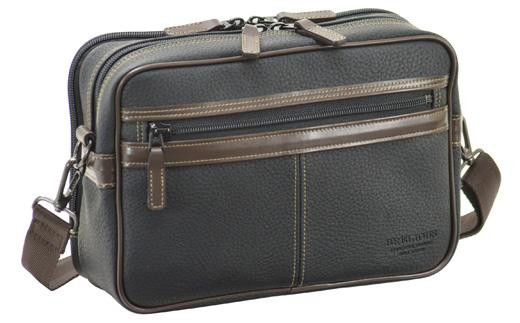 ブレリアス 横型取っ手無ショルダー(16430-01)クロ兵庫県豊岡市40000衣類・装飾品・工芸品鞄・バッグ