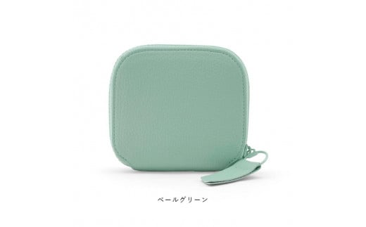 豊岡財布 ラウンドミニウォレット CITE-006(ペールグリーン)兵庫県豊岡市55000衣類・装飾品・工芸品財布